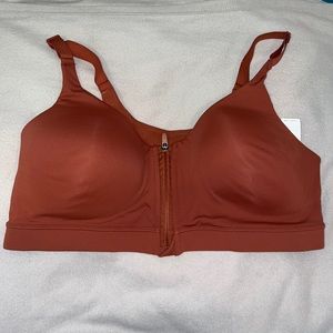 OLD NAVY High-Support PowerSoft Zip-Front Sports Bra